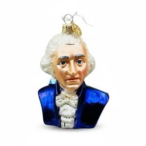 Christopher‎ Radko 1997 OUR NATION'S FATHER George Washington Christmas Ornament